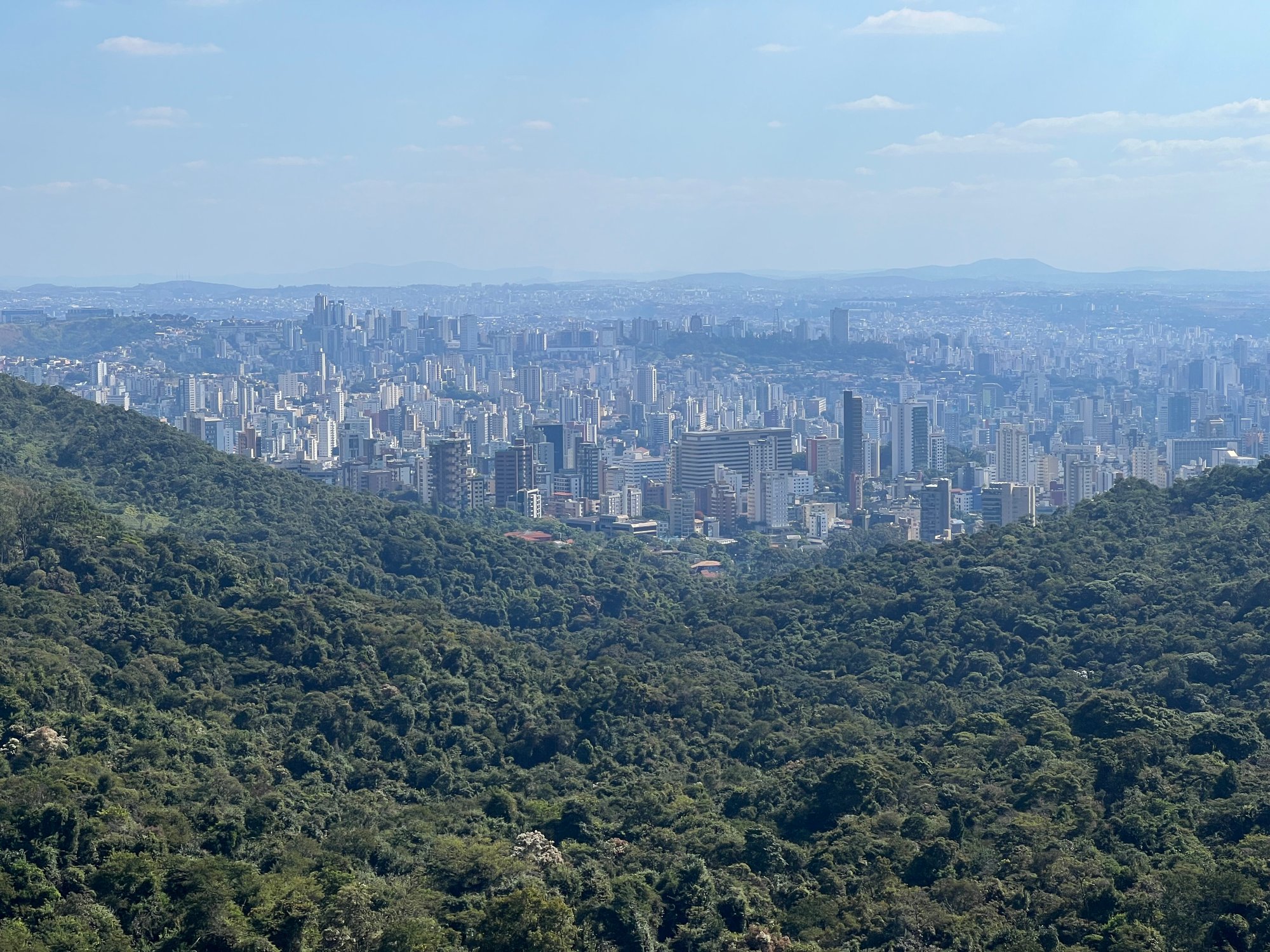 Landscape view of Belo Horizonte